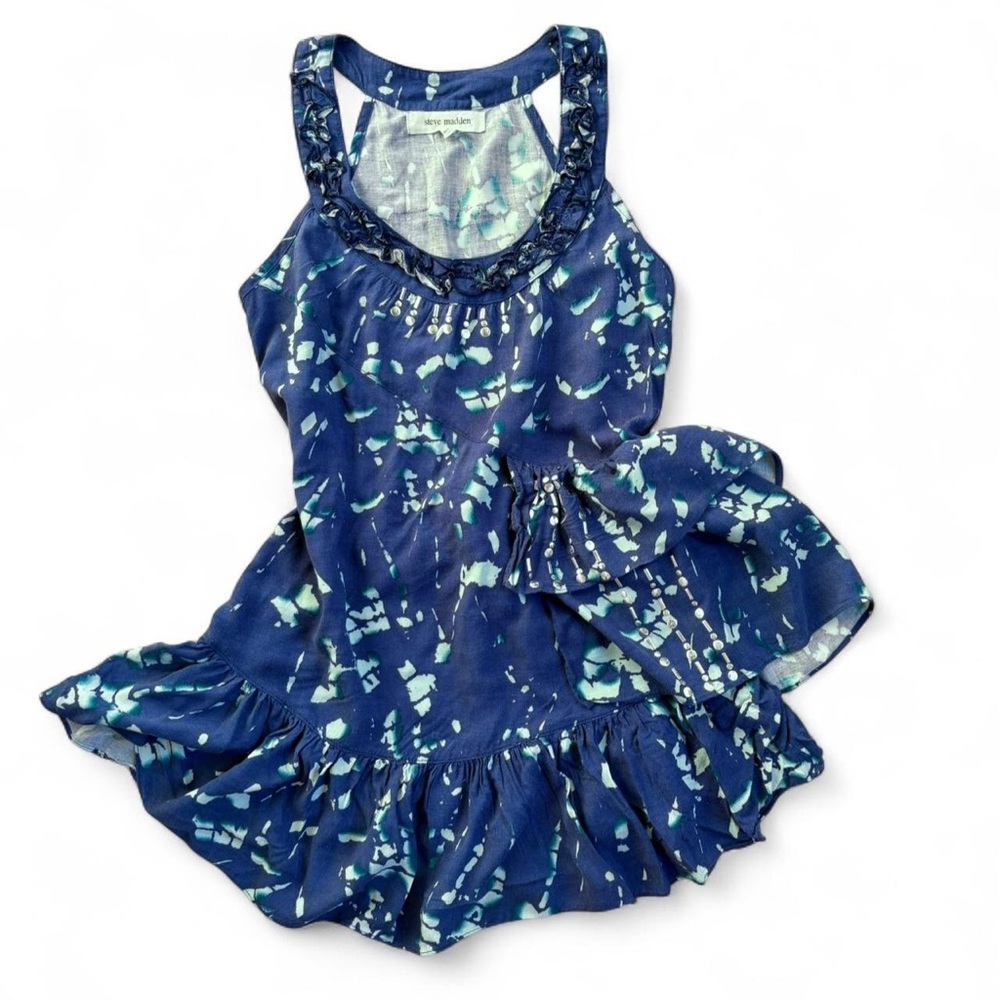Steve Madden tie dye mini dress extra small xs
